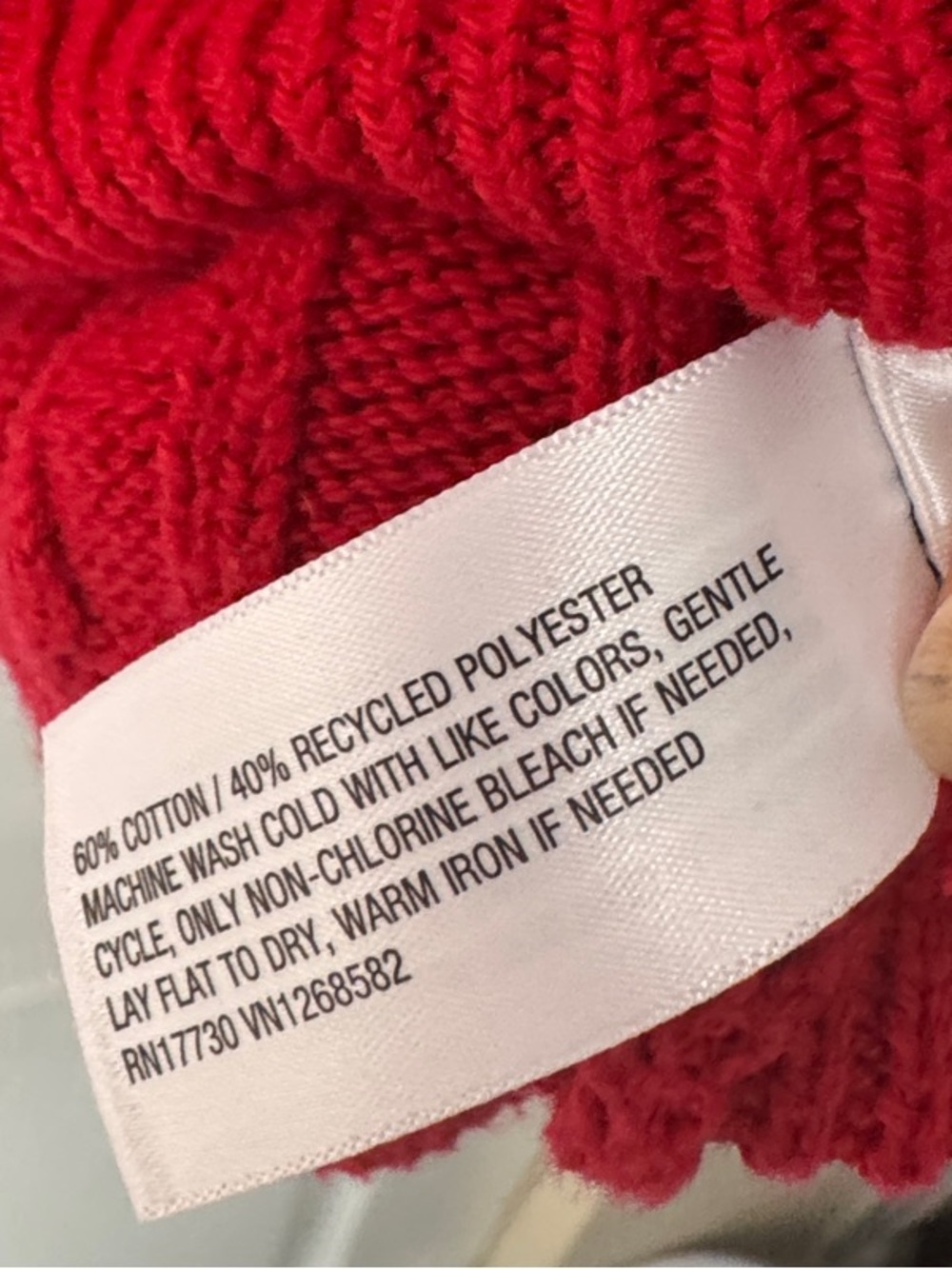 Universal Thread Red Off-the-Shoulder Ribbed Sweater - Picture 4 of 4